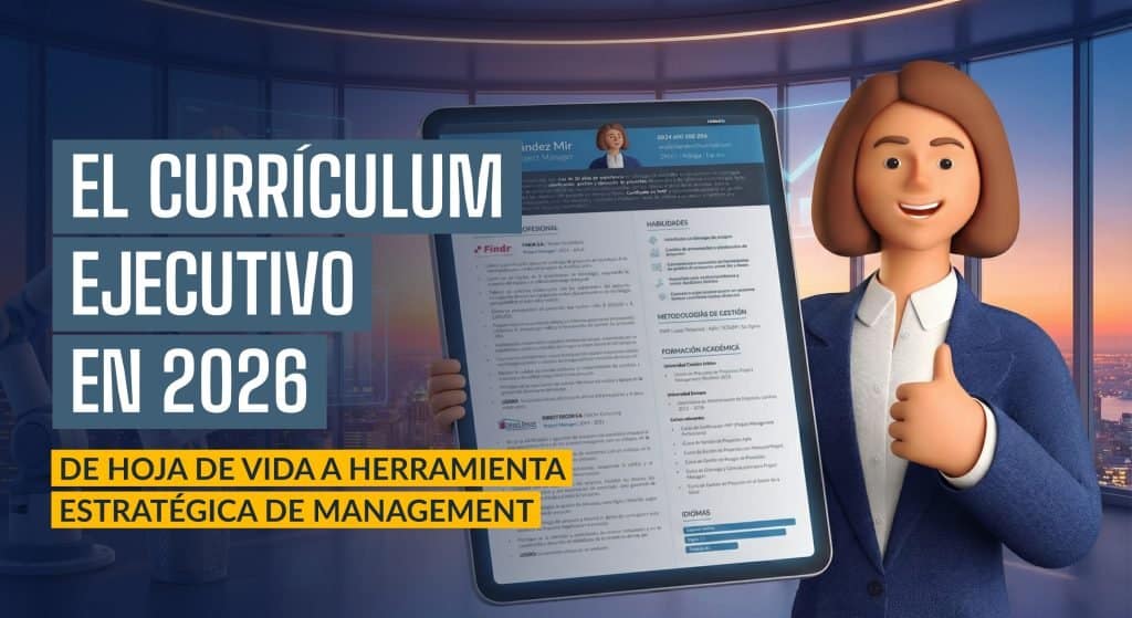 El CV Ejecutivo en 2026: De hoja de vida a herramienta estratégica de management